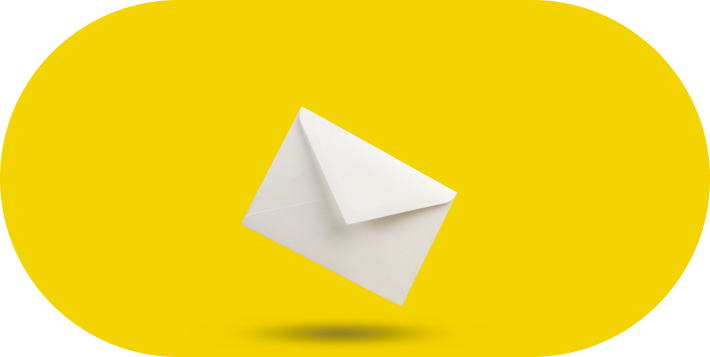 Enveloppe illustrant le formulaire de contact de l'OFAJ