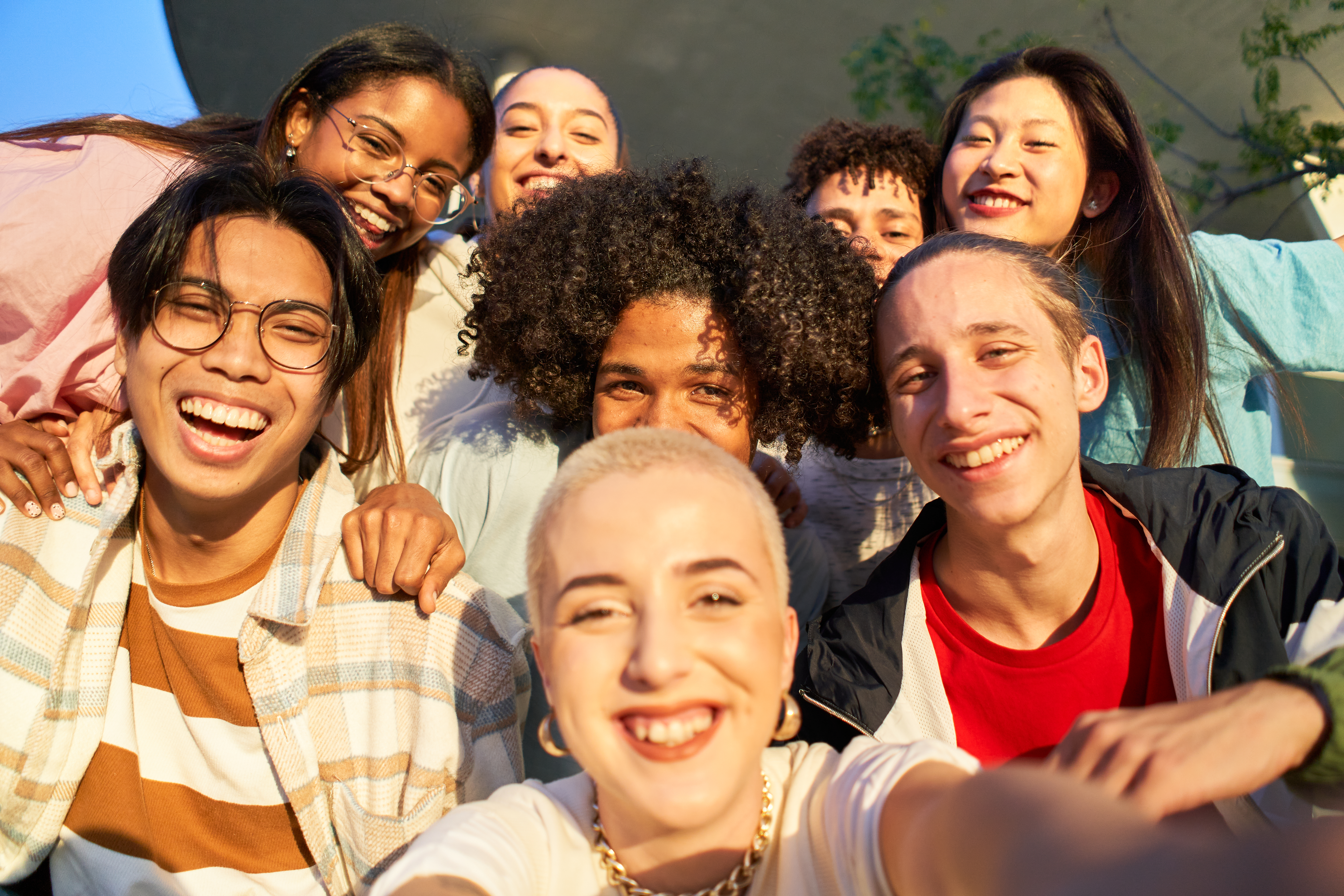 Des étudiantes et étudiants