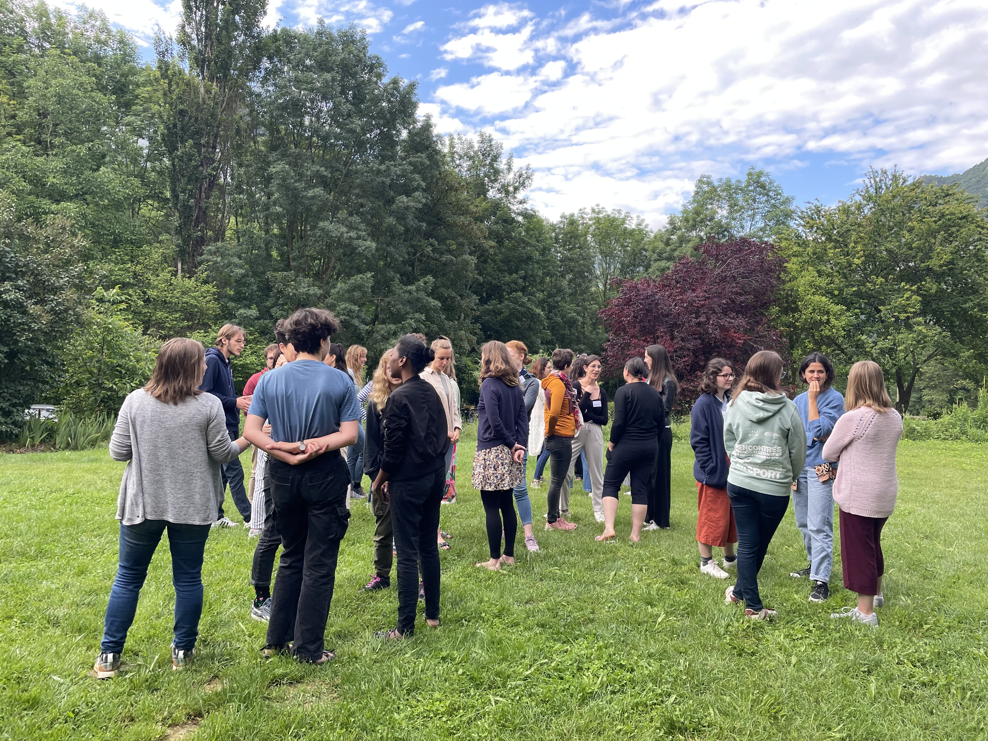 Participantes et participants au programme Travail chez le partenaire