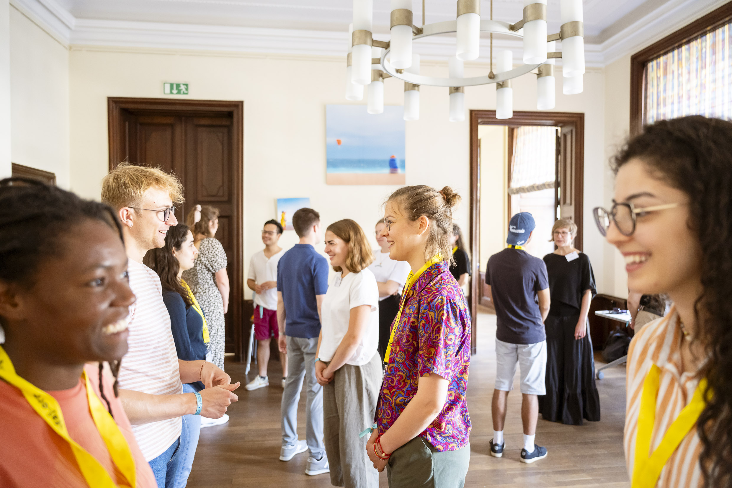 Junge Erwachsene im DFJW in Berlin