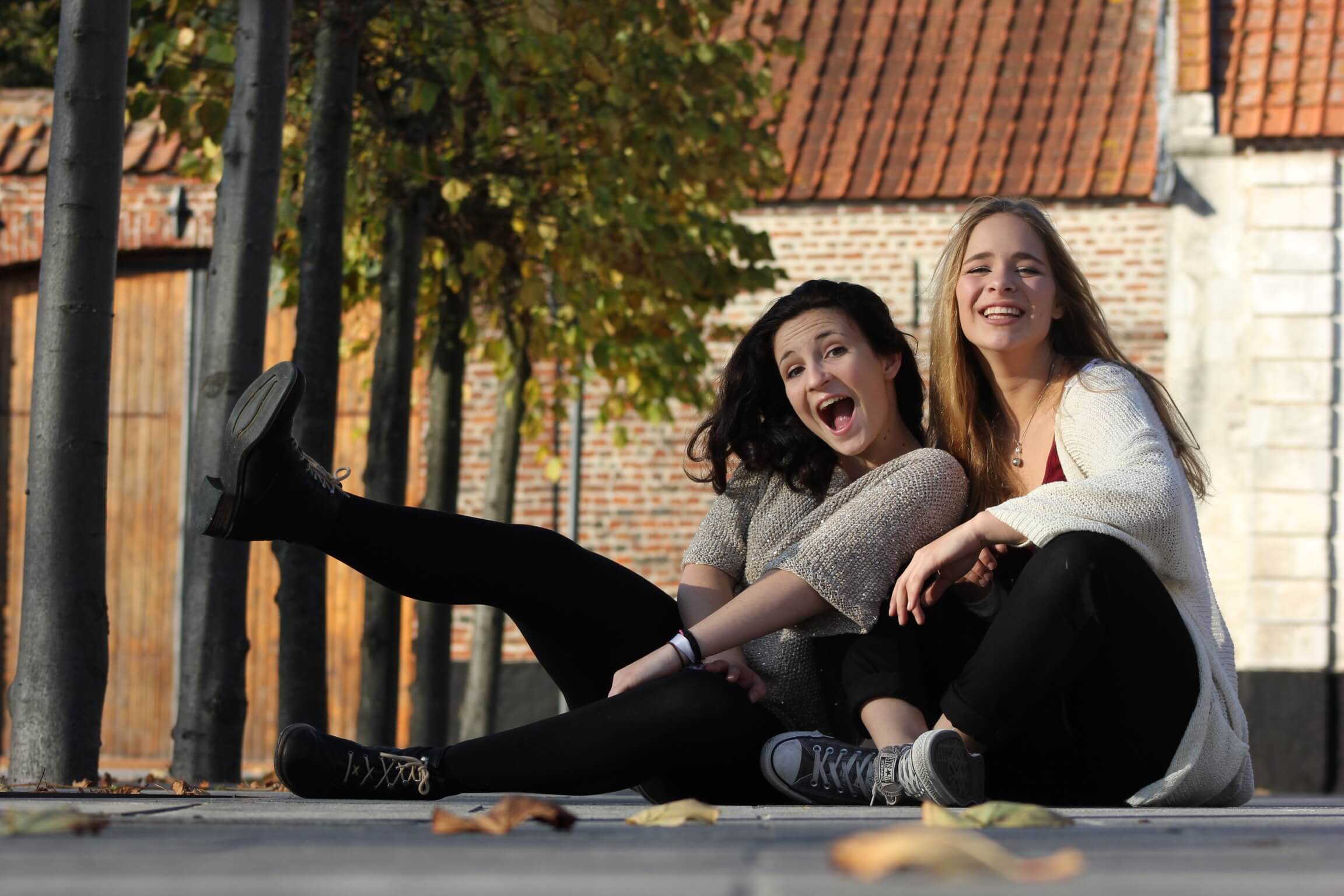 Zwei Teilnehmerinnen des Voltaire-Programms