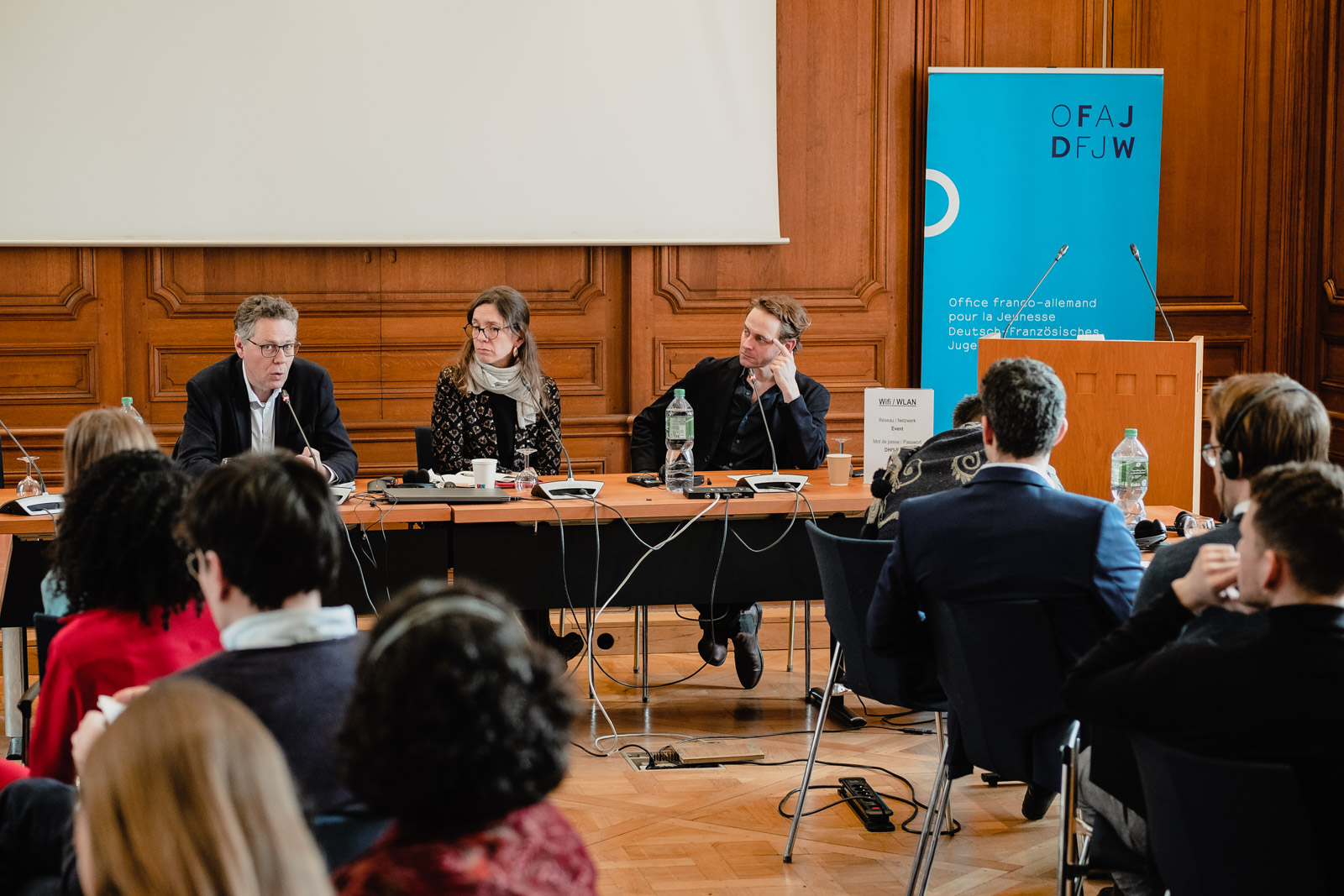 Echange avec des journalistes à l'Insitut Historique Allemand / Austausch mit Journalisten im Deutschen Historischen Institut