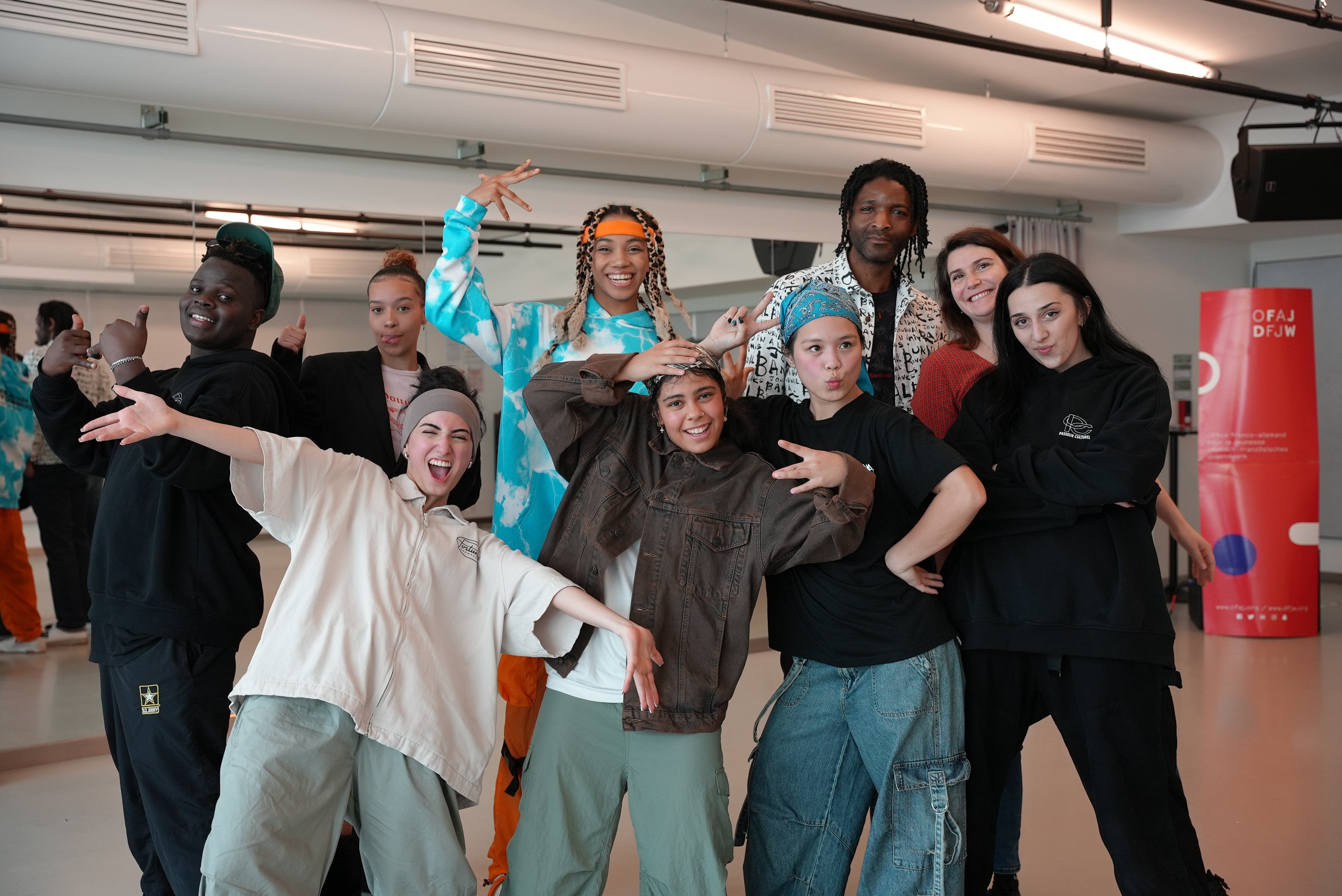 Le groupe de Ladies All Stylz