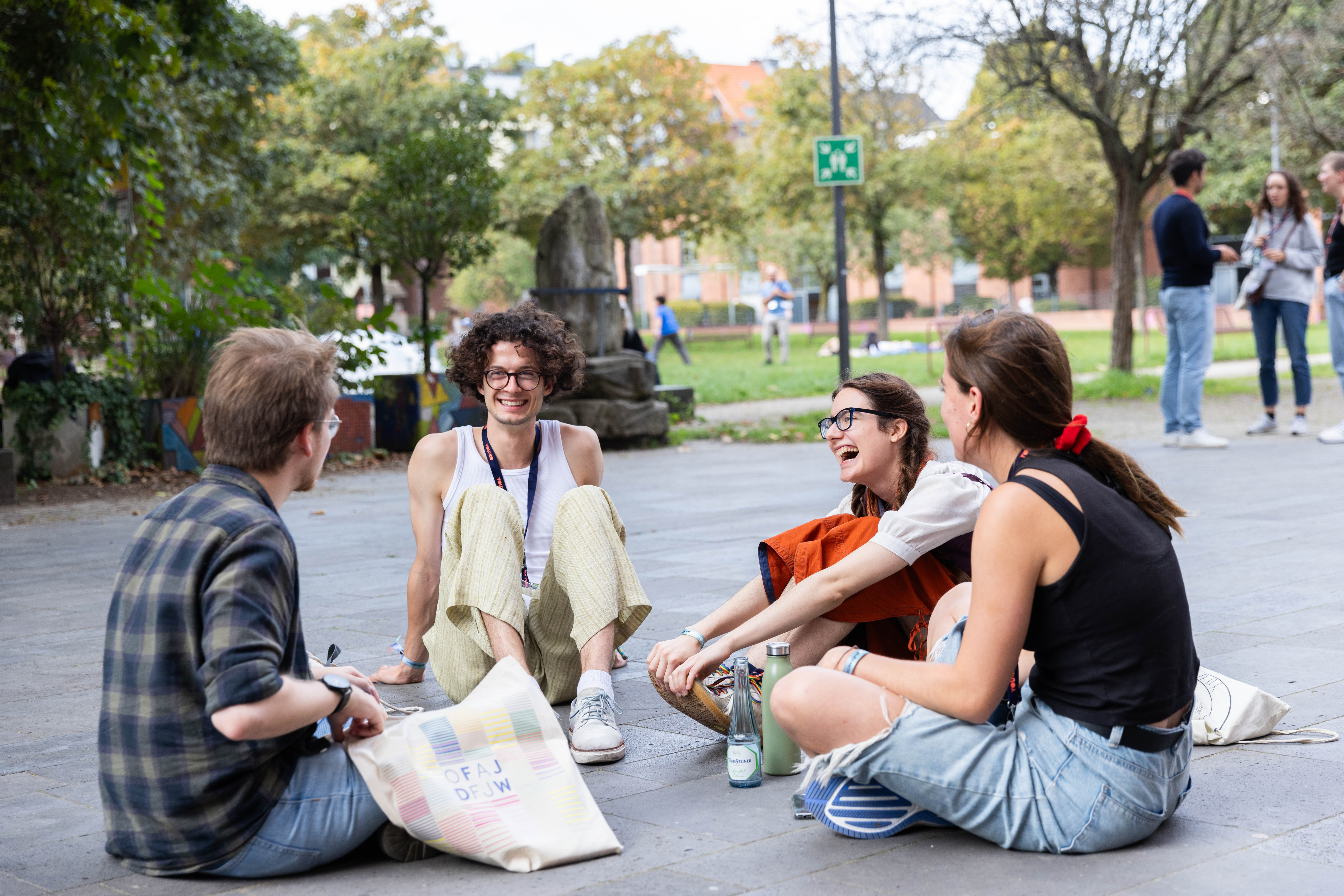 Jeunes adultes lors de la YOU:KO 2023
