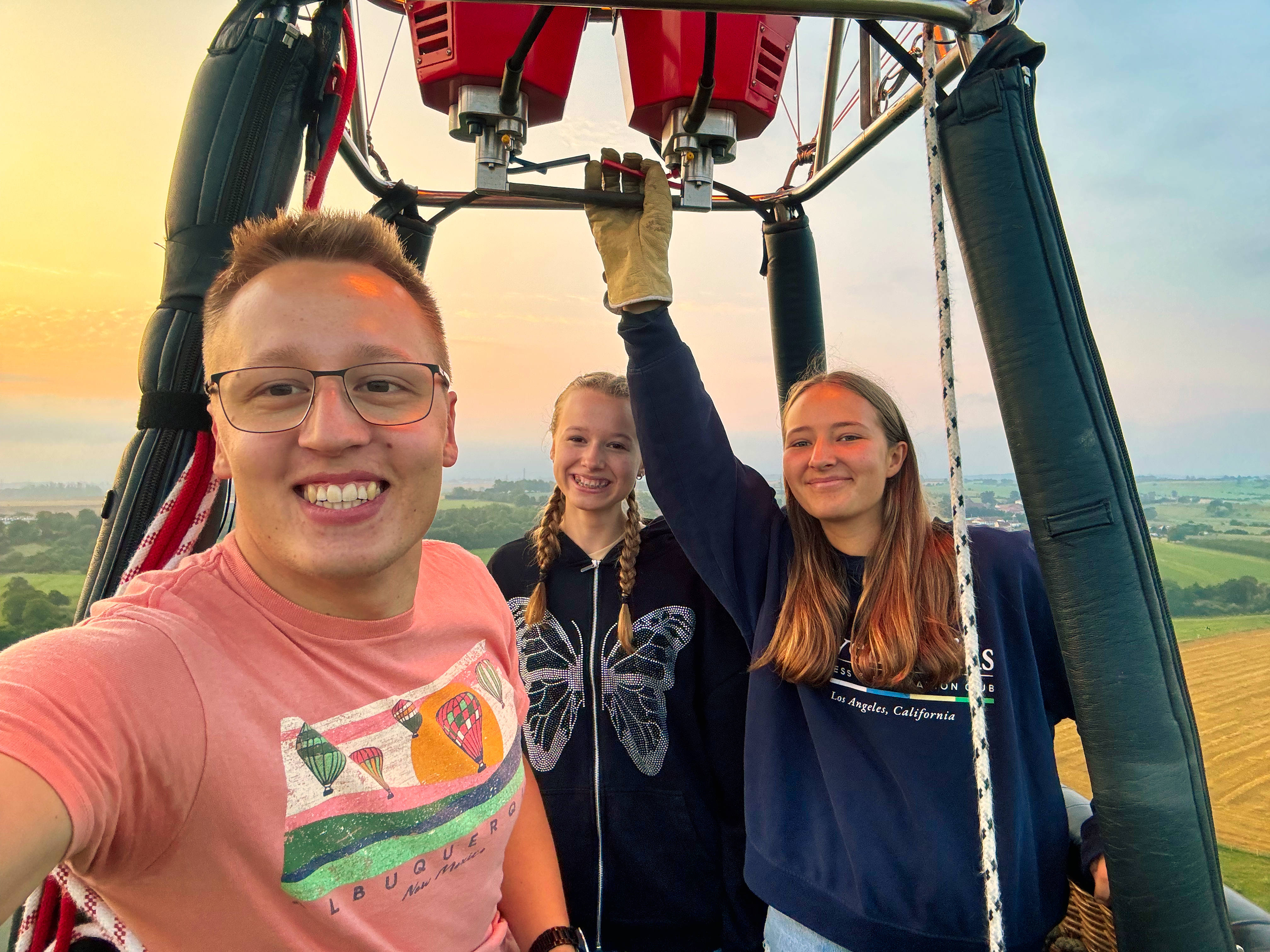 Première expérience de vol en montgolfière