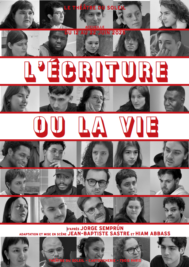 Tract L'Ecriture ou la vie Paris