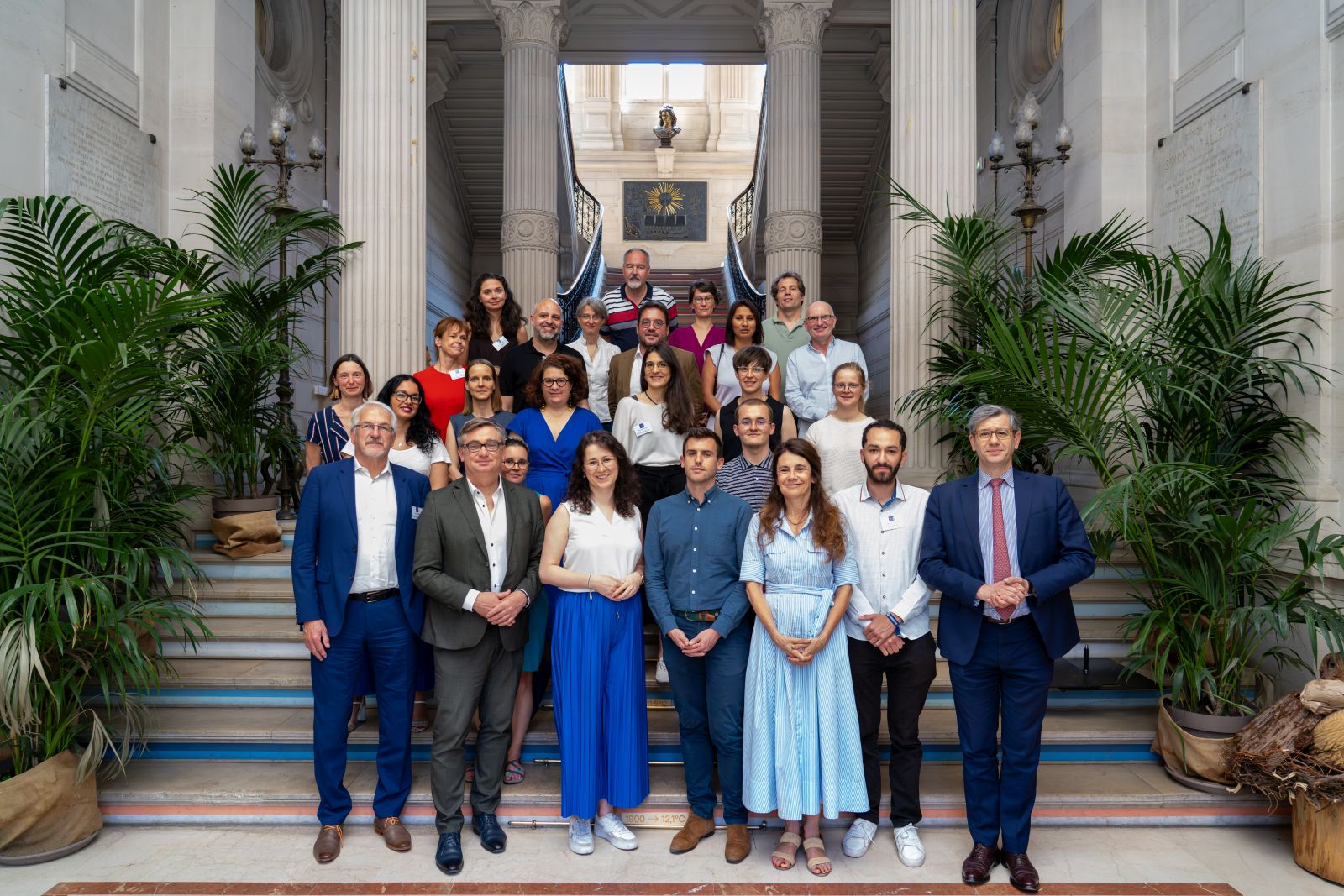 Photo de groupe des membres du conseil d'orientation 2025