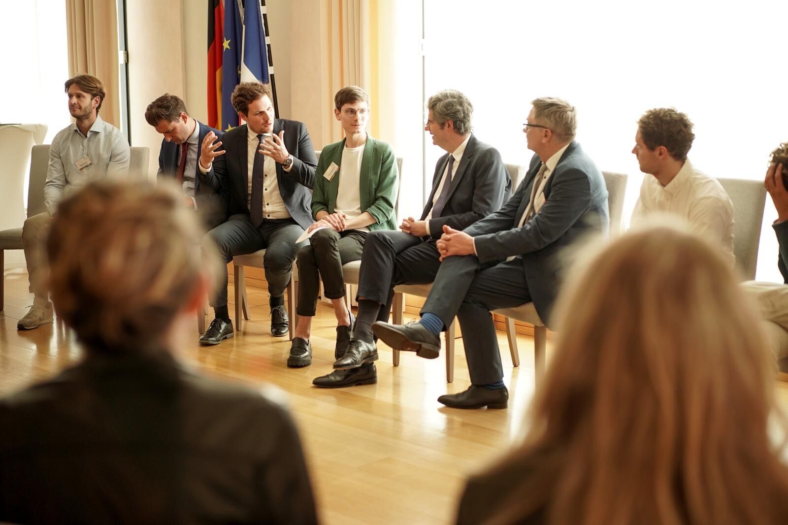 Deuxième réunion de la promotion 2025 de la Génération Europe à Paris