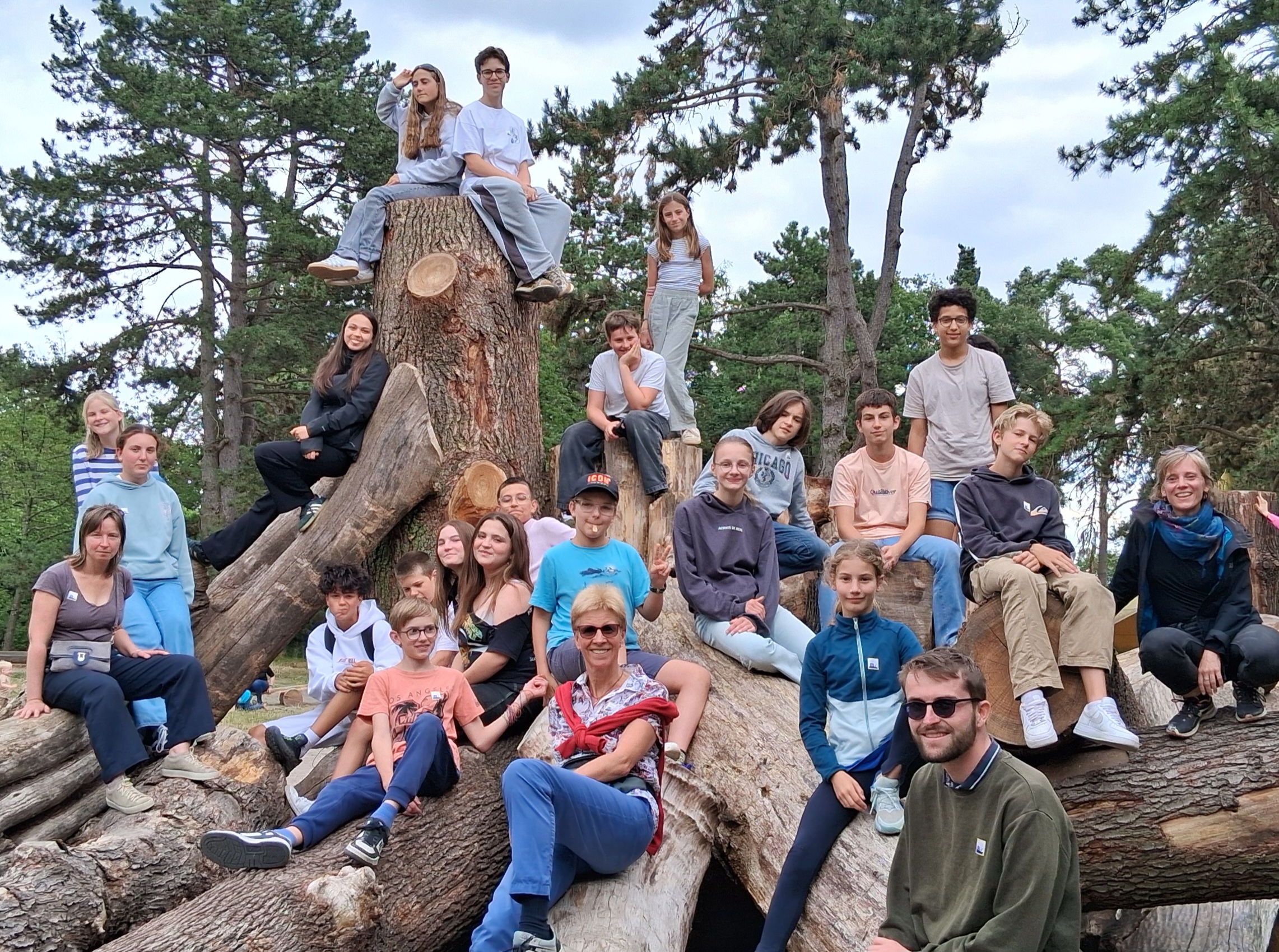 Lors du cours de langue en tandem 2025 en Allemagne