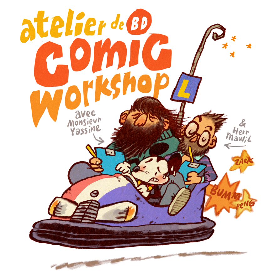 Atelier franco-allemand de BD á Leipzig