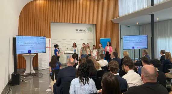 Remise du prix EUstory 2024