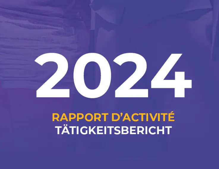 Rapport d'activité | Tätigkeitsbericht