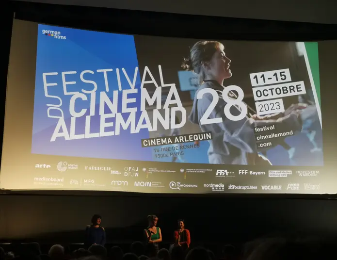 Affiche du festival du cinema allemand au cinema Arlequin