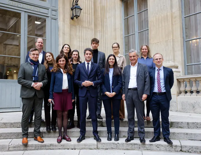 Photo de groupe du comité de sélection