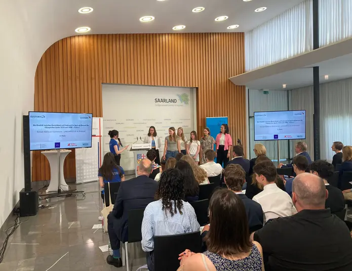 Remise du prix EUstory 2024