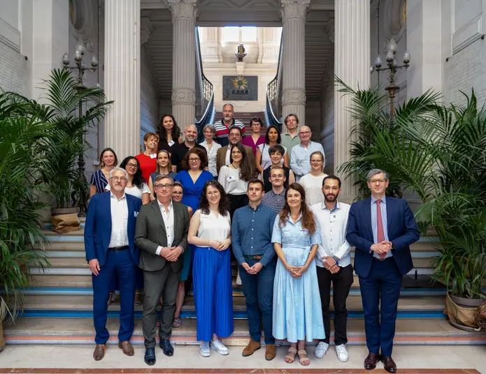 Photo de groupe des membres du conseil d'orientation 2025
