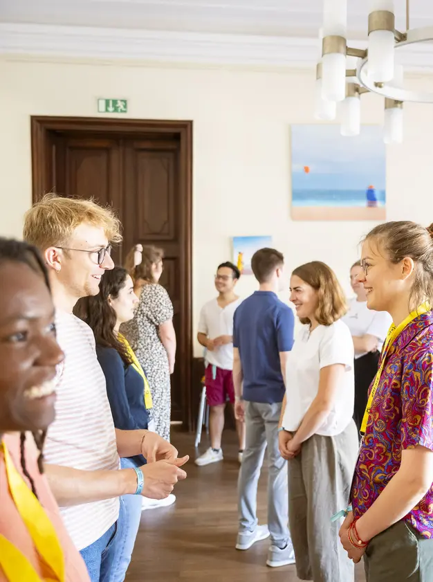 Junge Erwachsene im DFJW in Berlin