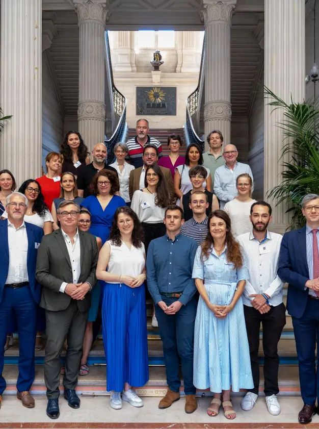 Photo de groupe des membres du conseil d'orientation 2025