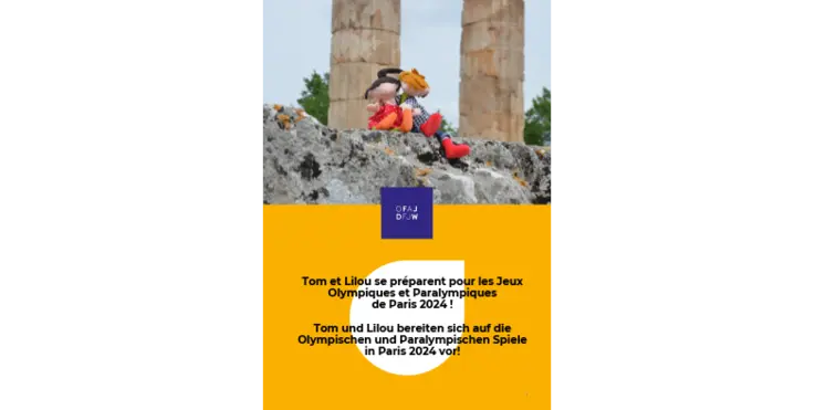 Tom et Lilou se préparent pour les Jeux Olympiques et Paralympiques de Paris 2024 !