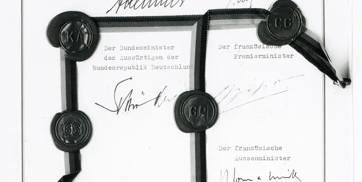 1963- Élysee Vertrag