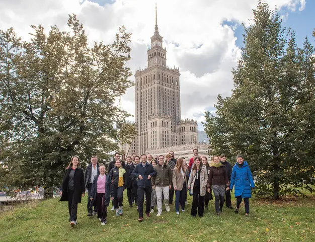 Photo de groupe de la 3e promotion de la Génération Europe