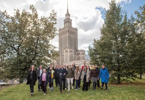 Photo de groupe de la 3e promotion de la Génération Europe