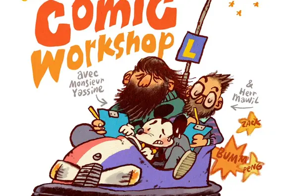 Atelier franco-allemand de BD á Leipzig