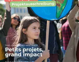 Projektausschreibung: Kleine Projekte, großer Handabdruck