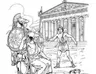 Image illustrant une scène de la mythologie grecque