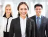 Happy business people