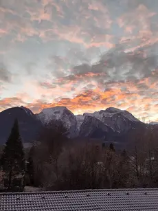 La vue depuis l'auberge de jeunesse