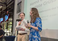 Hanna Gieffers et Baptiste Grüss, ancienne participante et ancien participant du programme Voltaire