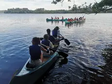 Kanufahrt am Möhnesee