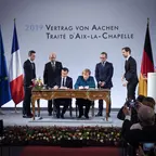Bundeskanzlerin Angela Merkel und der französische Präsident Emmanuel Macron
