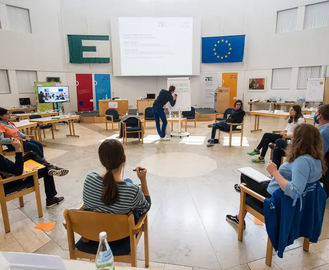 Participants au forum &quot;Jugend bewegt&quot;