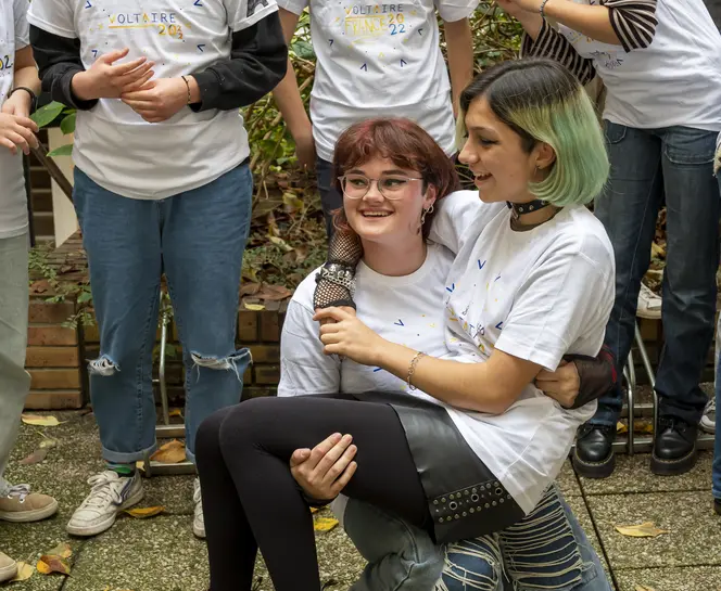 Participantes au programme Voltaire