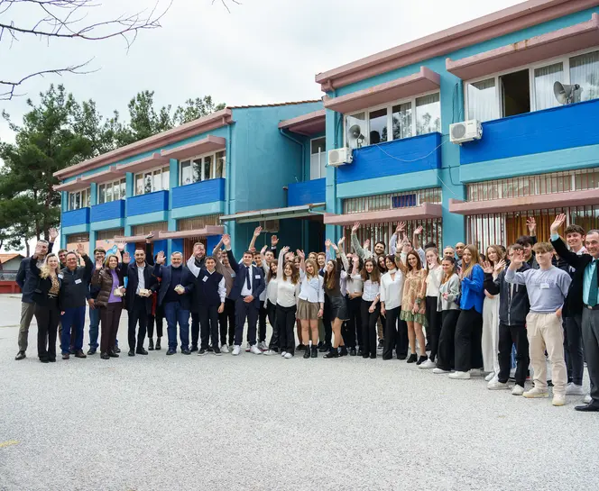 Gruppenfoto-Geschwister-Scholl-Gesamtschule Detmold