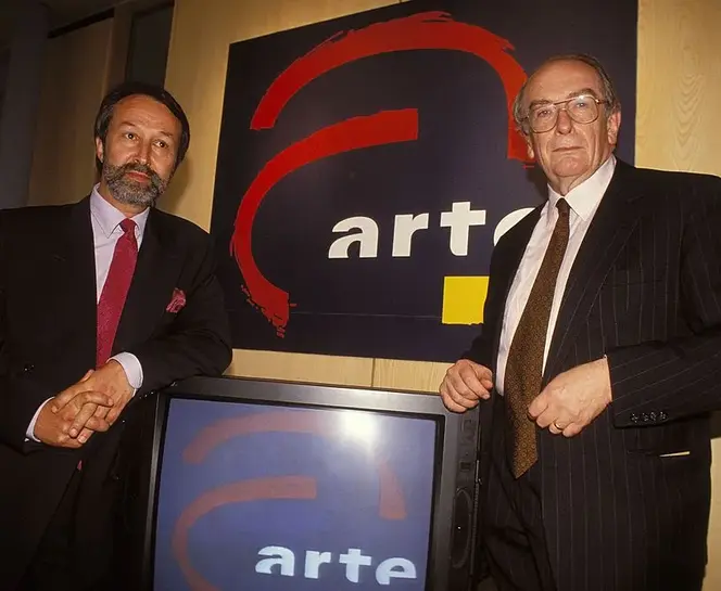 Inauguration d'Arte le 30 mai 1992 ©Getty - Alain BUU / Contributeur