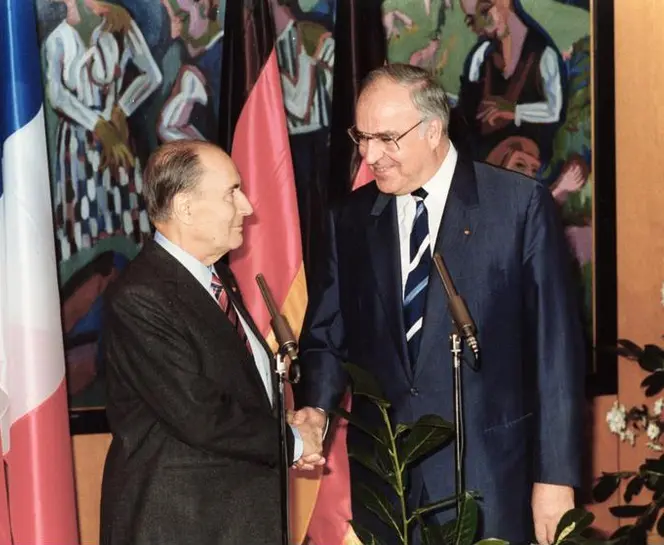 Kohl et Mitterrand